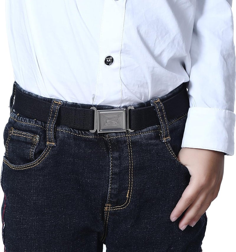 AWAYTR 3 PCS Kids Adjustable Magnetic Belts - Easy to Use Magnetic Buckle Belt for Boys and Girls - Image 5